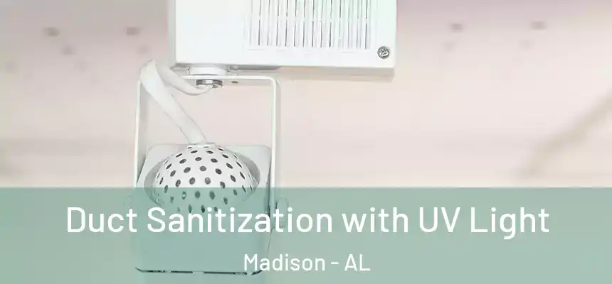  Duct Sanitization with UV Light Madison - AL